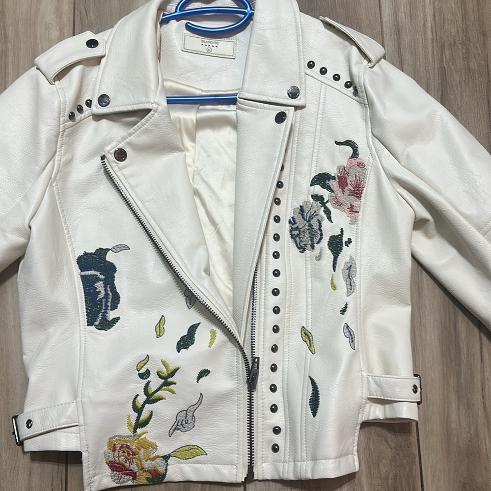 Embordered bomber jacket - Picture 2 of 6